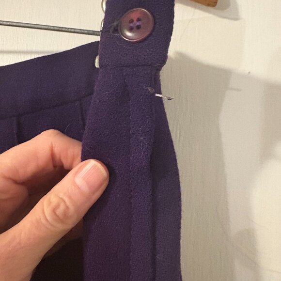 Pendleton Wool Pleated Skirt in beautiful purples, maybe vintage - Picture 4 of 5